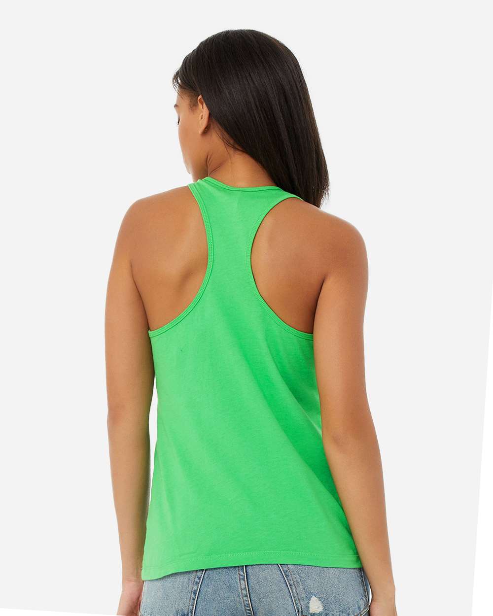 BELLA + CANVAS-6008-Women's Jersey Racerback Tank - Image 58