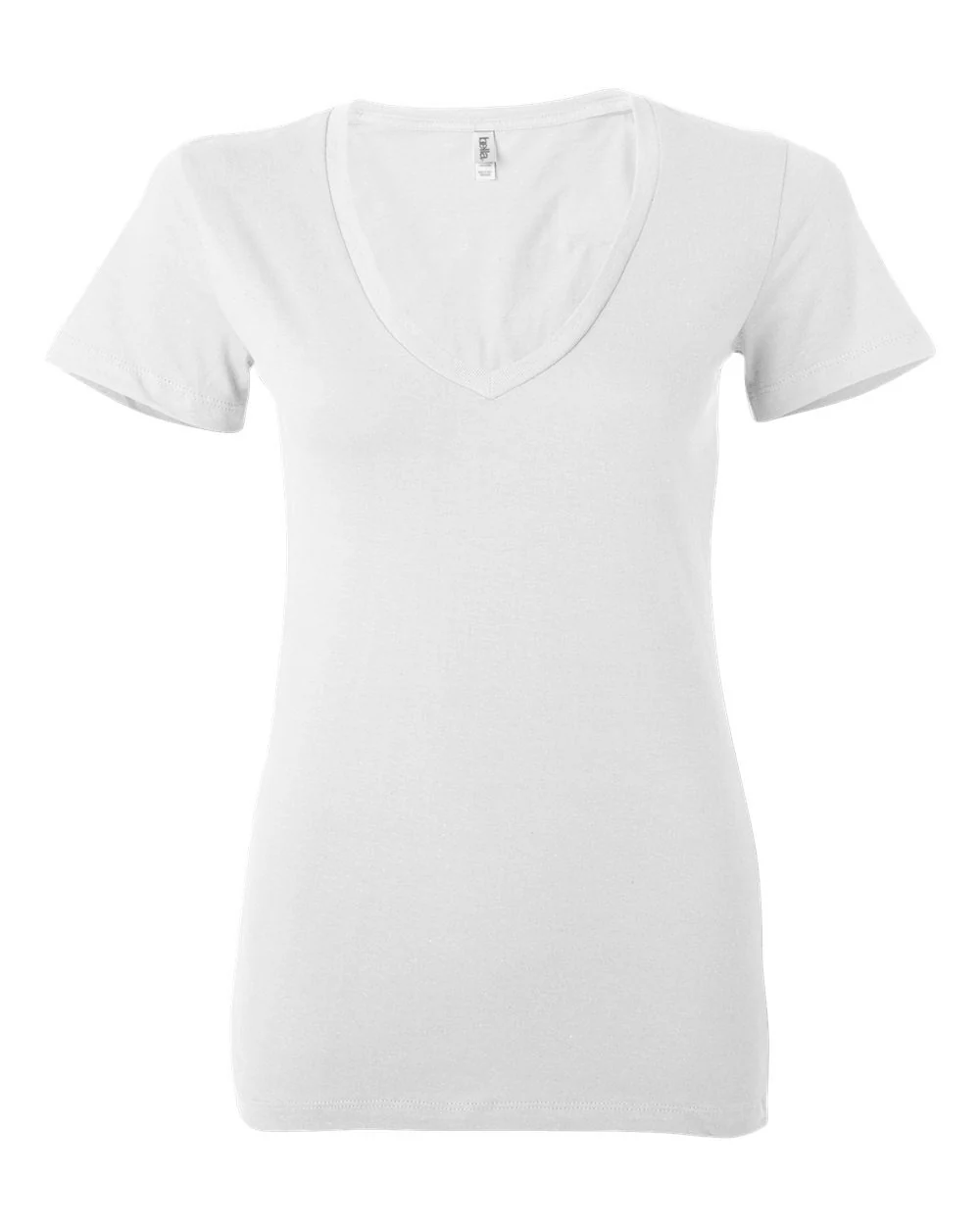 BELLA + CANVAS-6035-Women’s Jersey Deep V-Neck Tee - Image 4