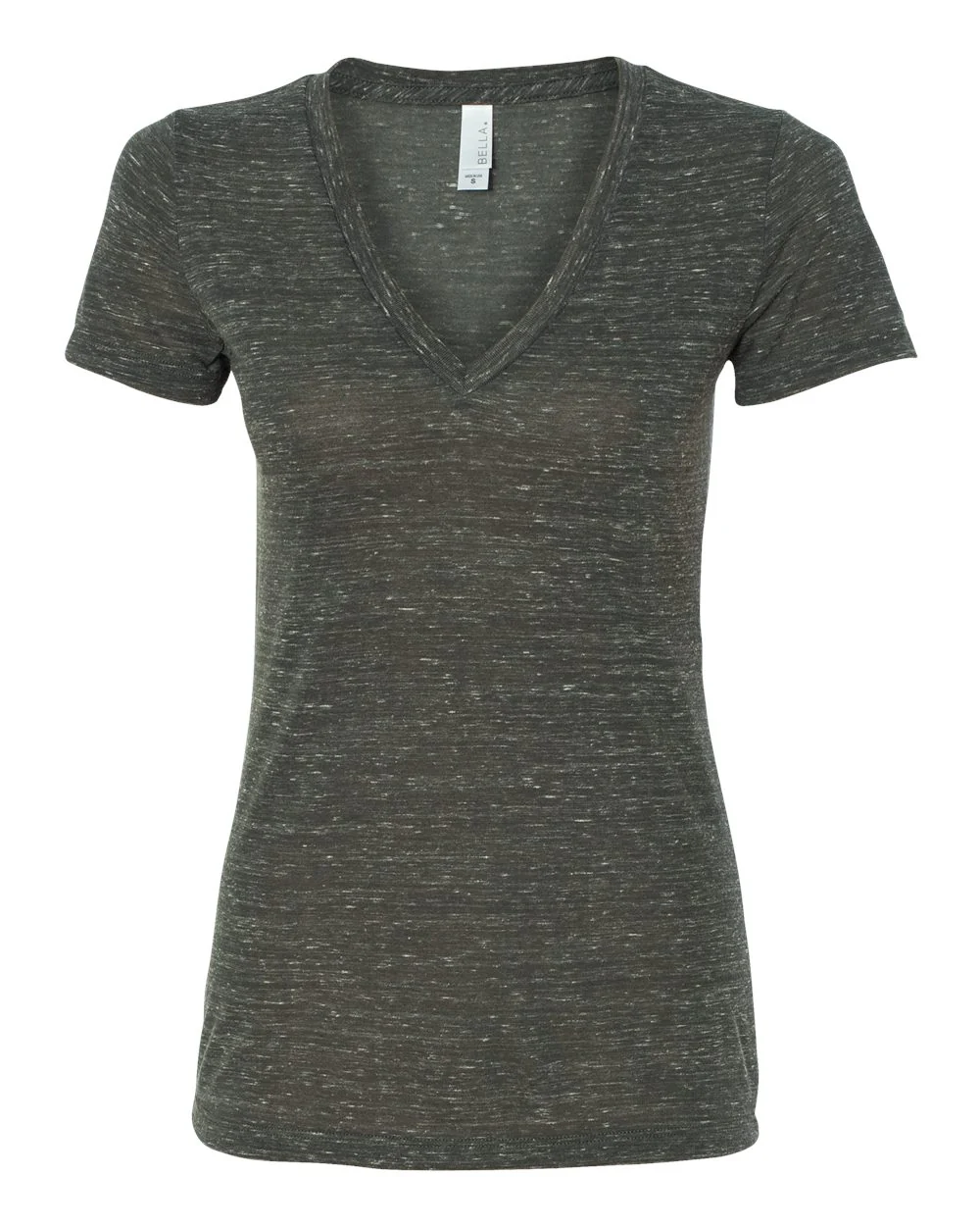 BELLA + CANVAS-6035-Women’s Jersey Deep V-Neck Tee - Image 5