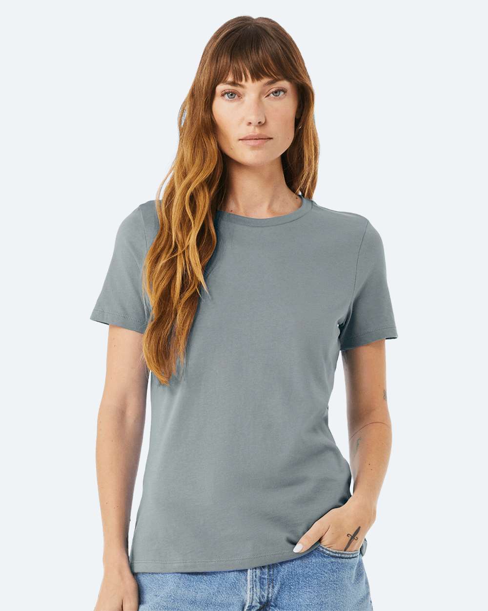 BELLA + CANVAS-6400-Women’s Relaxed Jersey Tee - Image 14