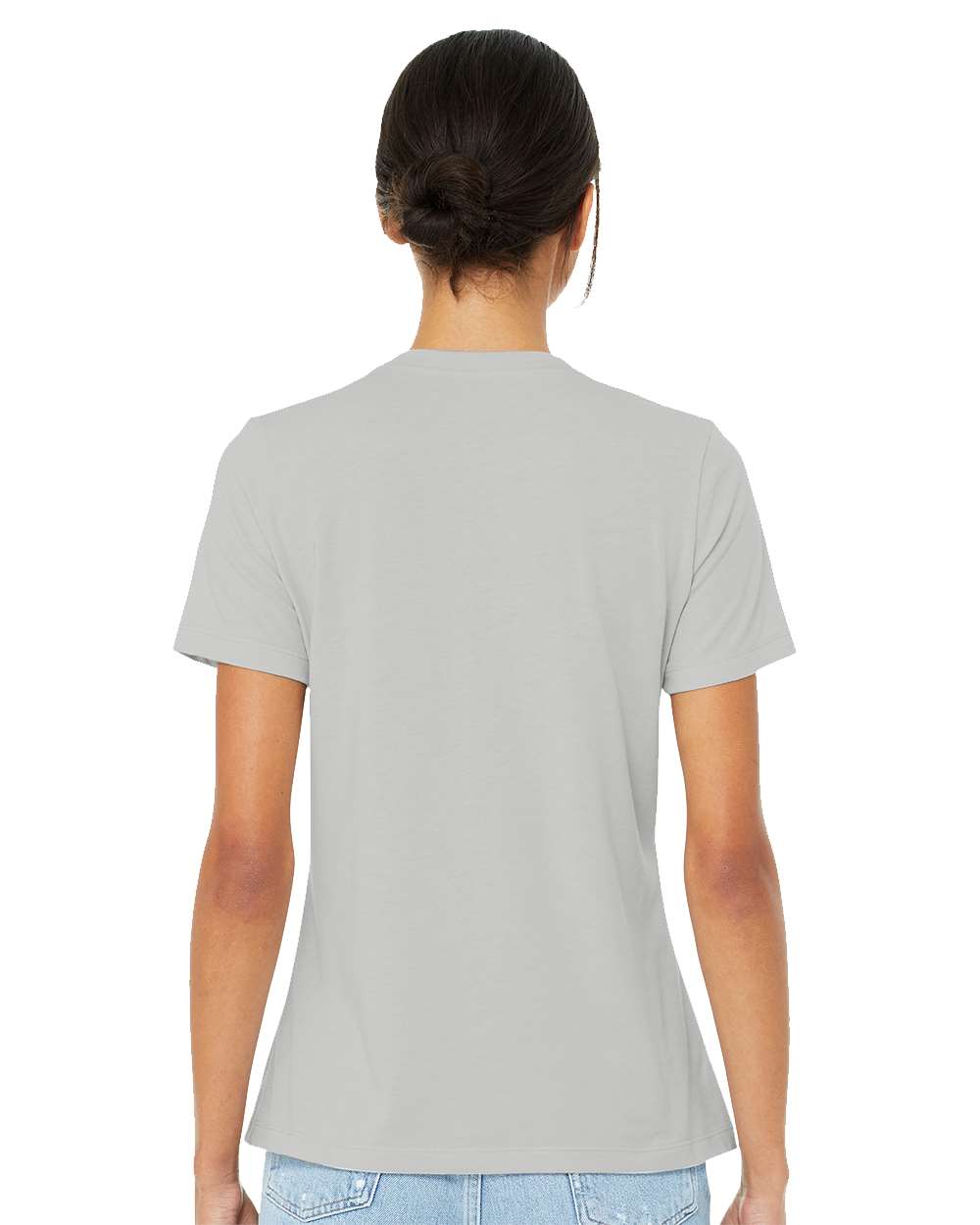 BELLA + CANVAS-6400CVC-Women’s Relaxed Fit Heather CVC Tee - Image 139