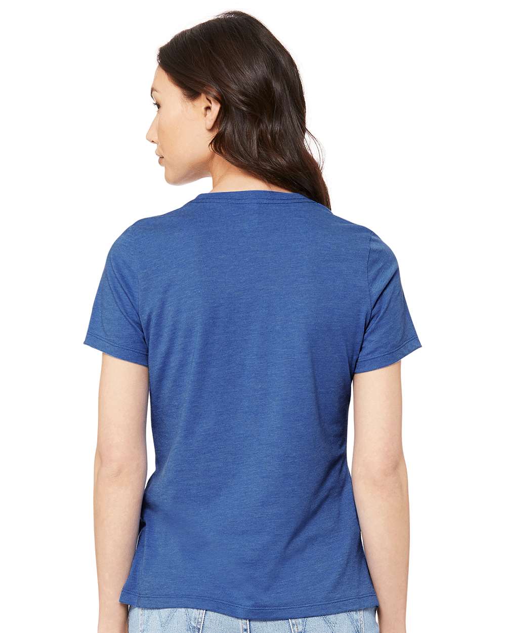 BELLA + CANVAS-6400CVC-Women’s Relaxed Fit Heather CVC Tee - Image 165