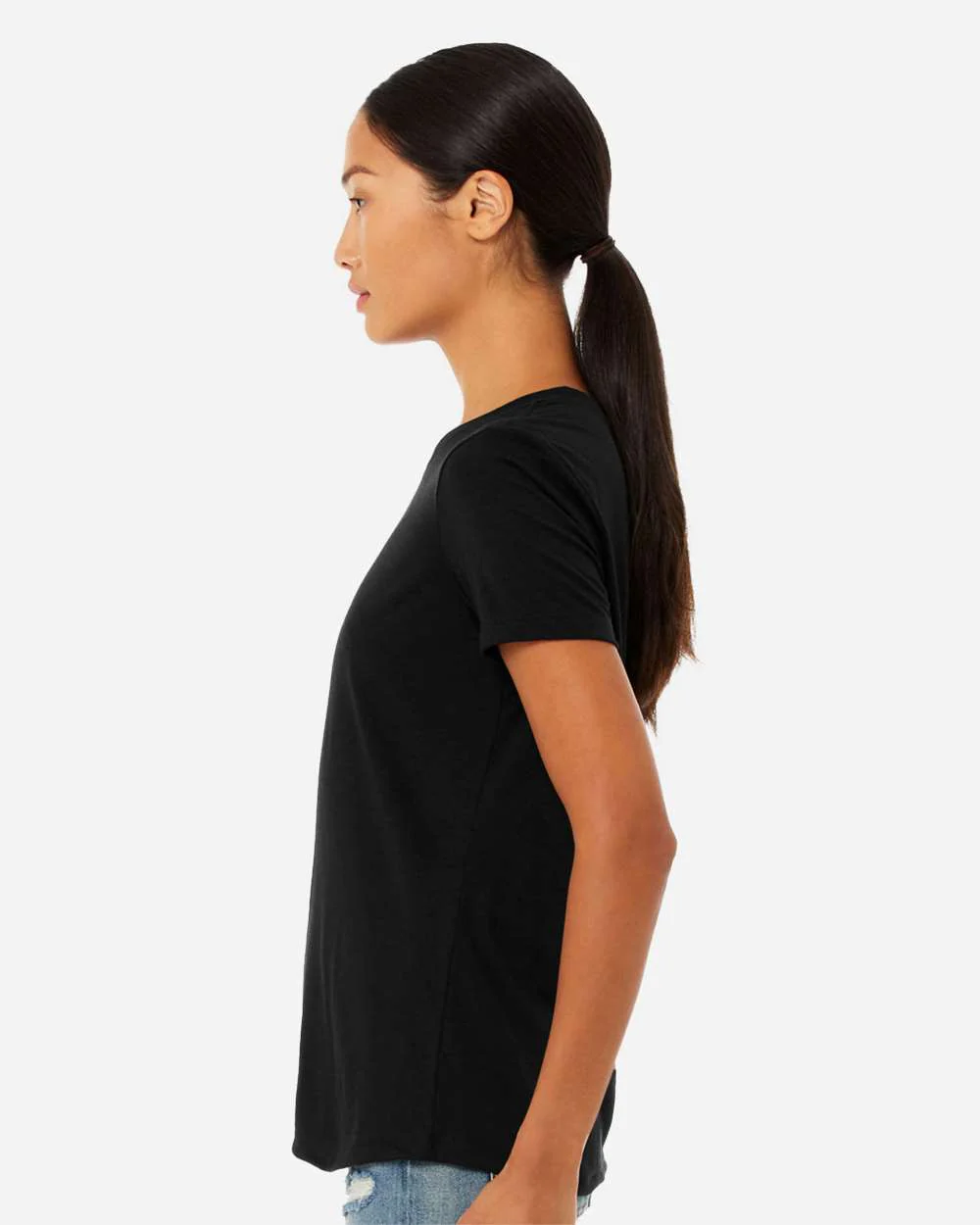 BELLA + CANVAS-6400CVC-Women’s Relaxed Fit Heather CVC Tee - Image 170