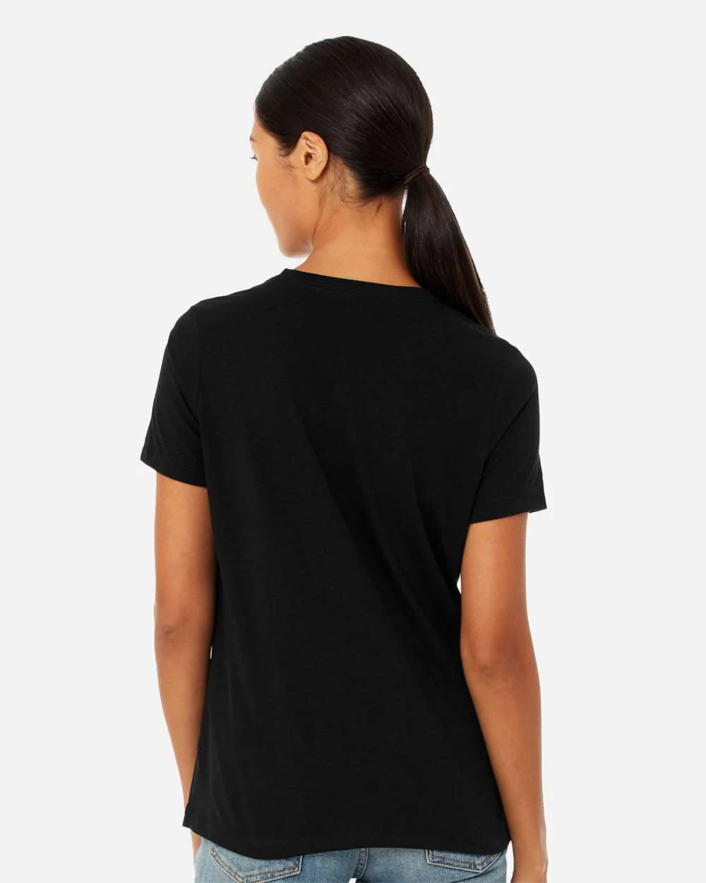 BELLA + CANVAS-6400CVC-Women’s Relaxed Fit Heather CVC Tee - Image 171