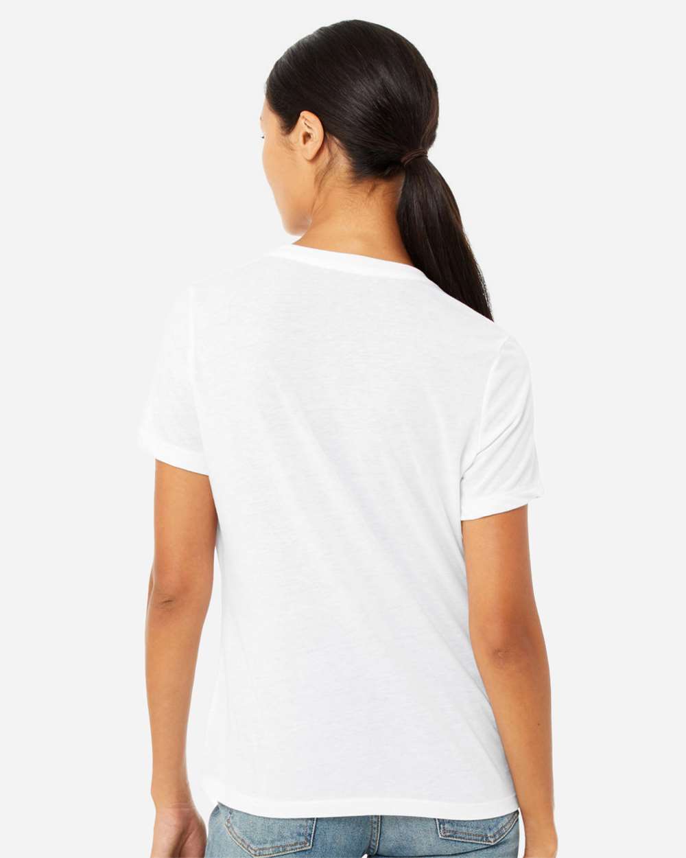 BELLA + CANVAS-6400CVC-Women’s Relaxed Fit Heather CVC Tee - Image 177