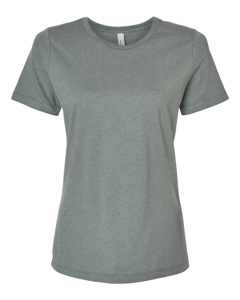 BELLA + CANVAS-6400CVC-Women’s Relaxed Fit Heather CVC Tee - Image 20