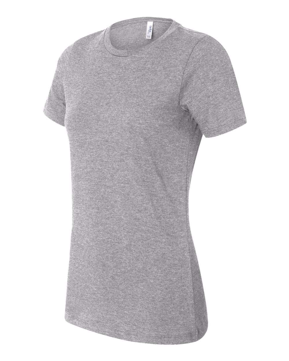 BELLA + CANVAS-6400CVC-Women’s Relaxed Fit Heather CVC Tee - Image 3