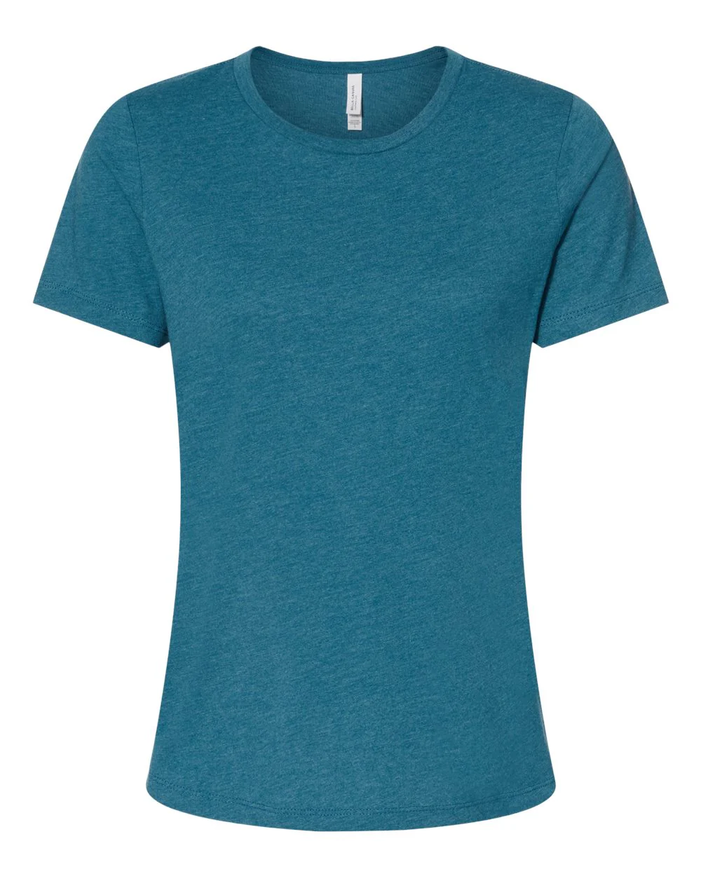 BELLA + CANVAS-6400CVC-Women’s Relaxed Fit Heather CVC Tee - Image 41