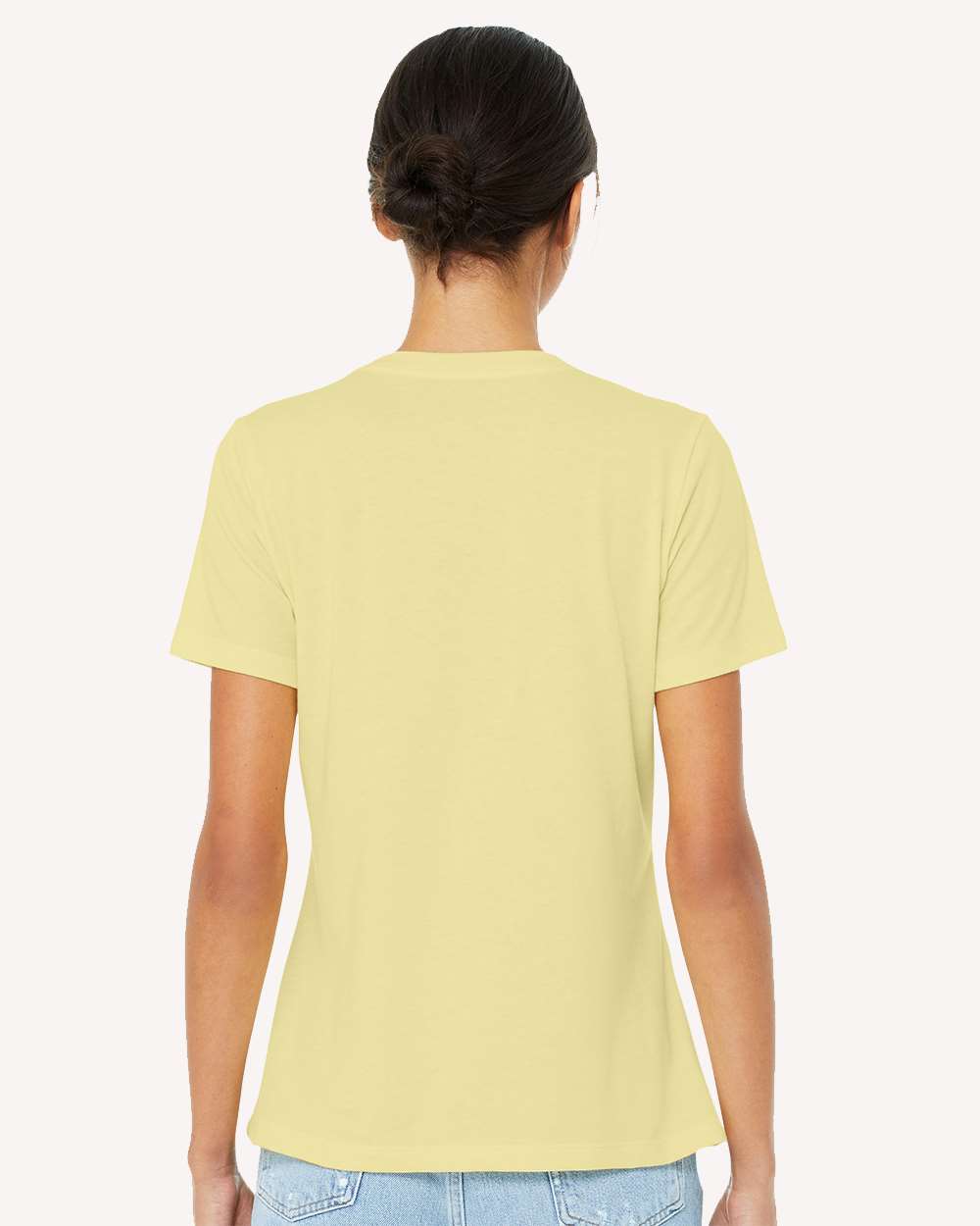 BELLA + CANVAS-6400CVC-Women’s Relaxed Fit Heather CVC Tee - Image 52
