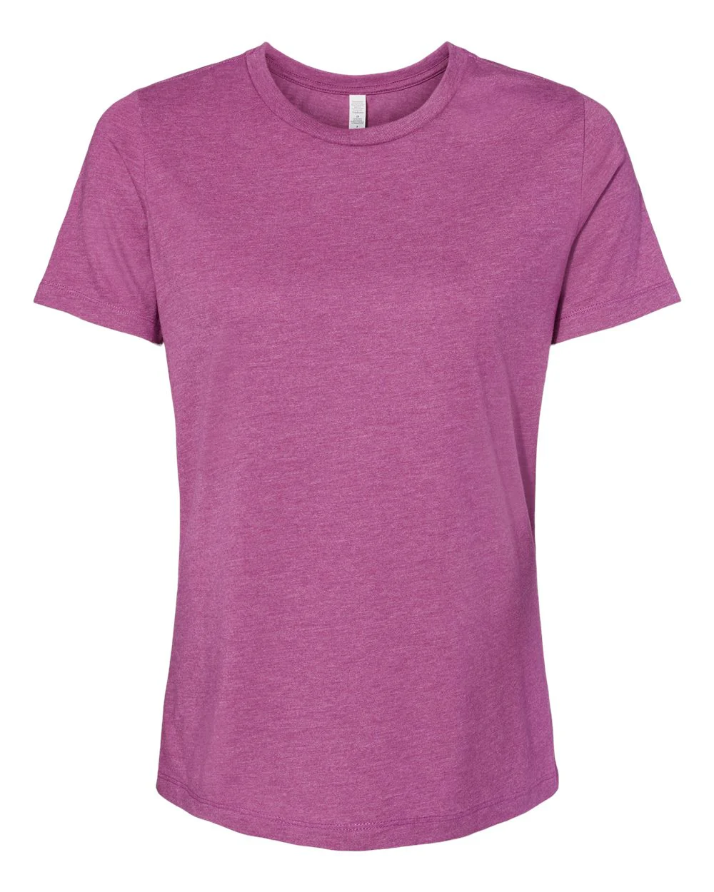 BELLA + CANVAS-6400CVC-Women’s Relaxed Fit Heather CVC Tee - Image 53