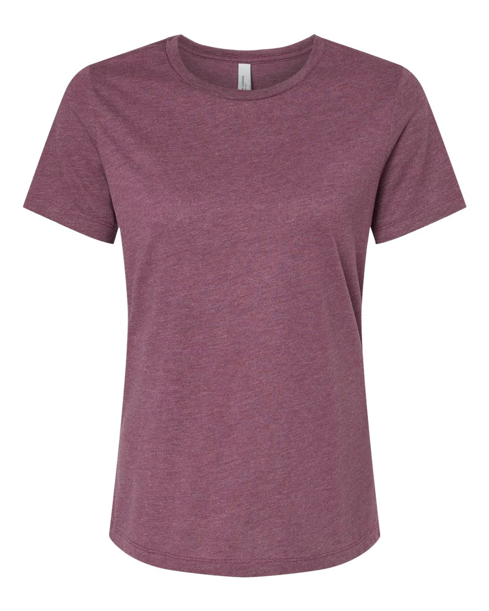 BELLA + CANVAS-6400CVC-Women’s Relaxed Fit Heather CVC Tee - Image 59