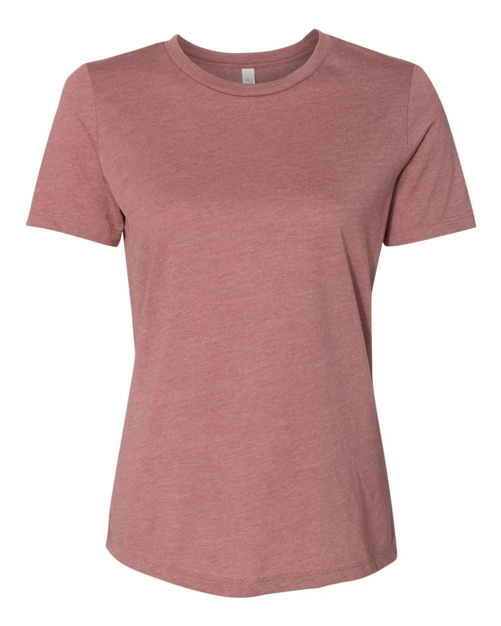 BELLA + CANVAS-6400CVC-Women’s Relaxed Fit Heather CVC Tee - Image 65
