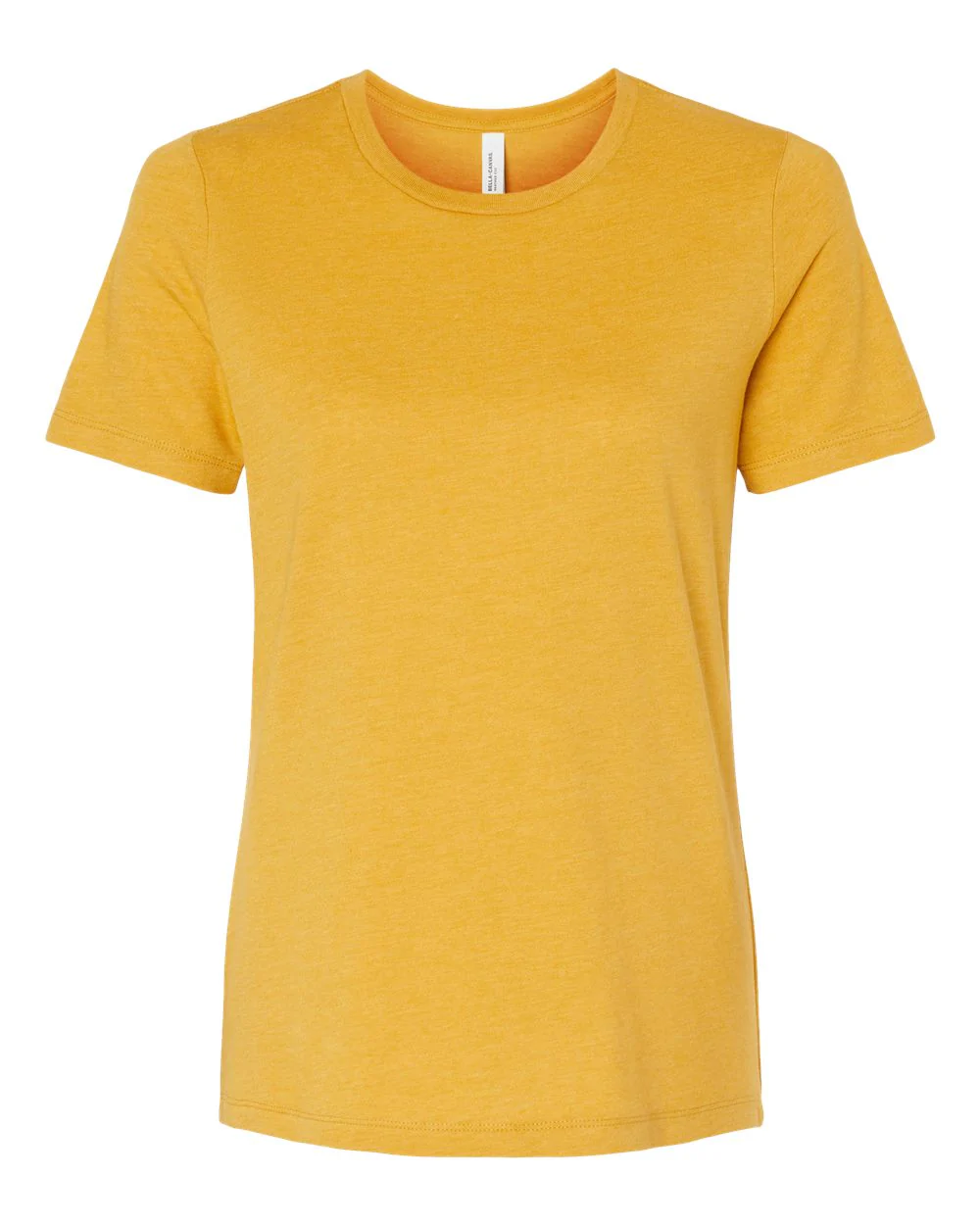 BELLA + CANVAS-6400CVC-Women’s Relaxed Fit Heather CVC Tee - Image 71