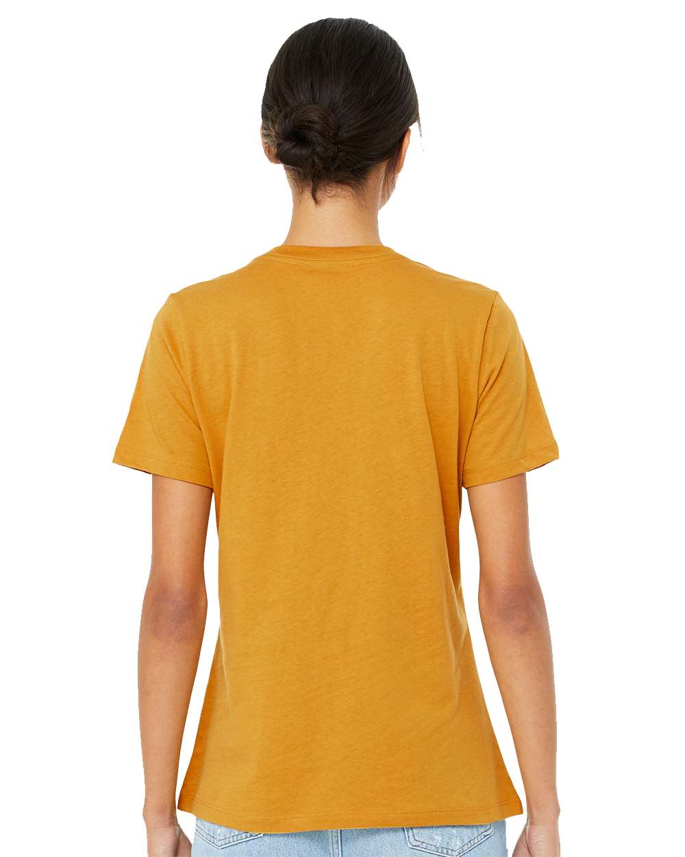 BELLA + CANVAS-6400CVC-Women’s Relaxed Fit Heather CVC Tee - Image 76