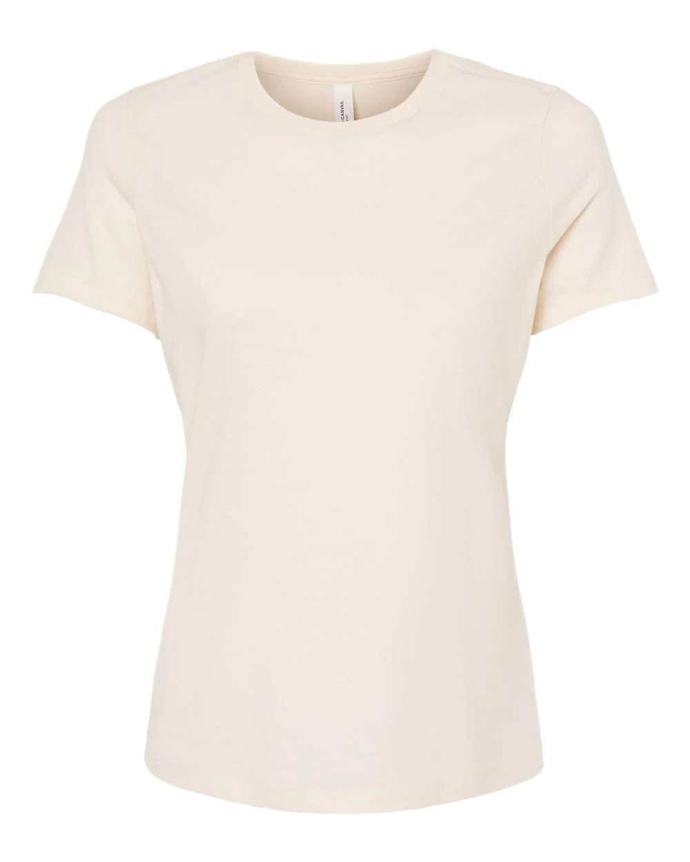 BELLA + CANVAS-6400CVC-Women’s Relaxed Fit Heather CVC Tee - Image 77