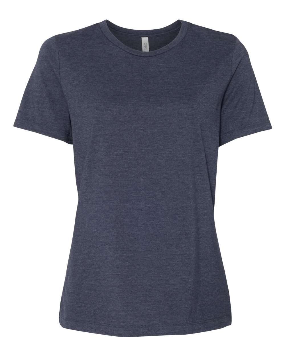 BELLA + CANVAS-6400CVC-Women’s Relaxed Fit Heather CVC Tee - Image 83