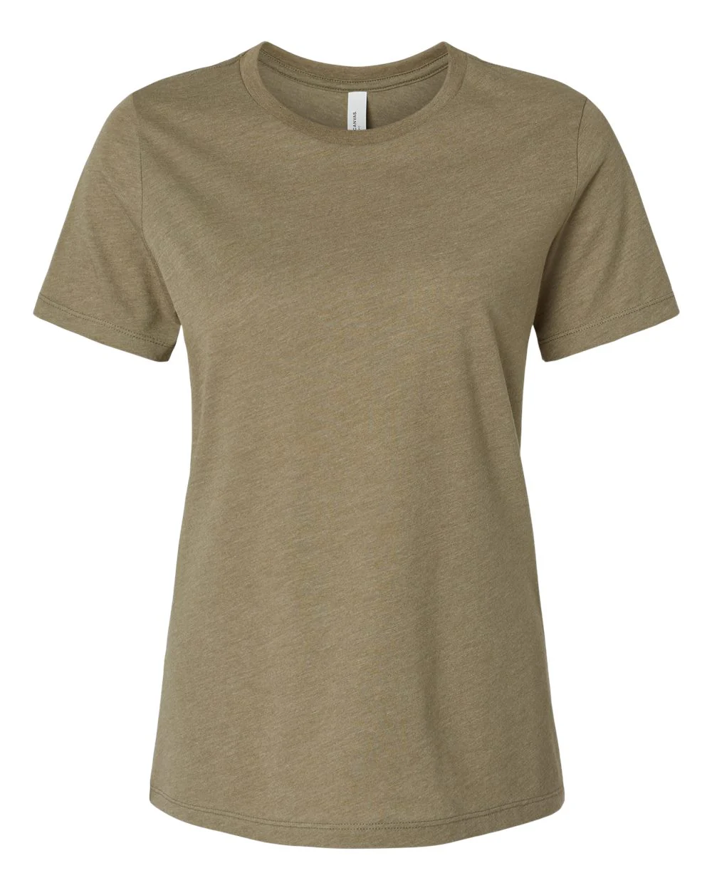 BELLA + CANVAS-6400CVC-Women’s Relaxed Fit Heather CVC Tee - Image 86