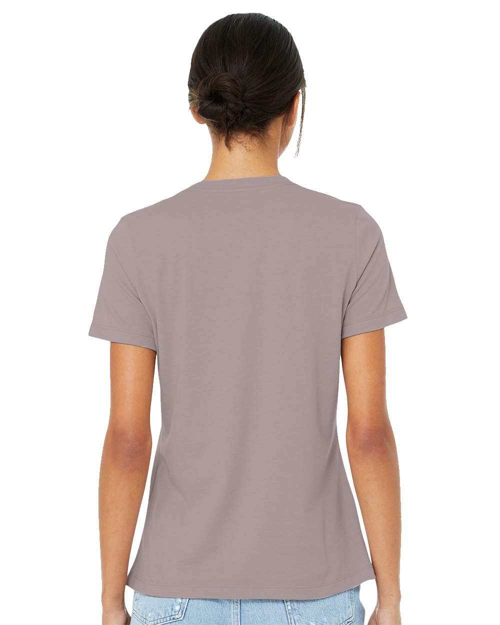 BELLA + CANVAS-6400CVC-Women’s Relaxed Fit Heather CVC Tee - Image 97