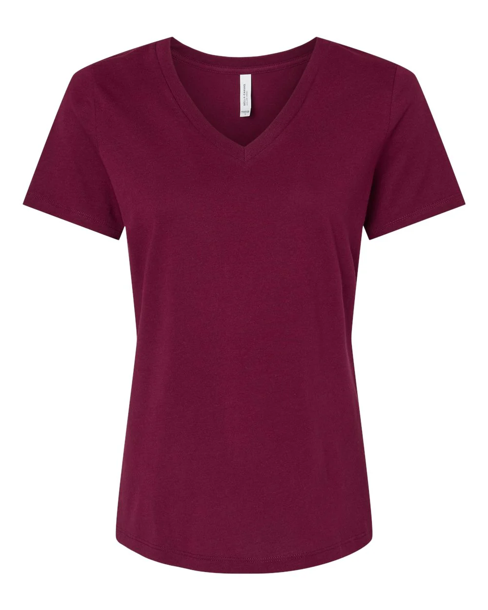 BELLA + CANVAS-6405-Women’s Relaxed Jersey V-Neck Tee - Image 20