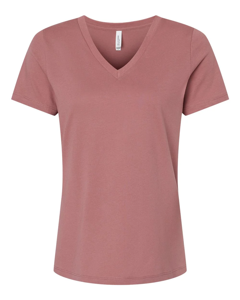 BELLA + CANVAS-6405-Women’s Relaxed Jersey V-Neck Tee - Image 26