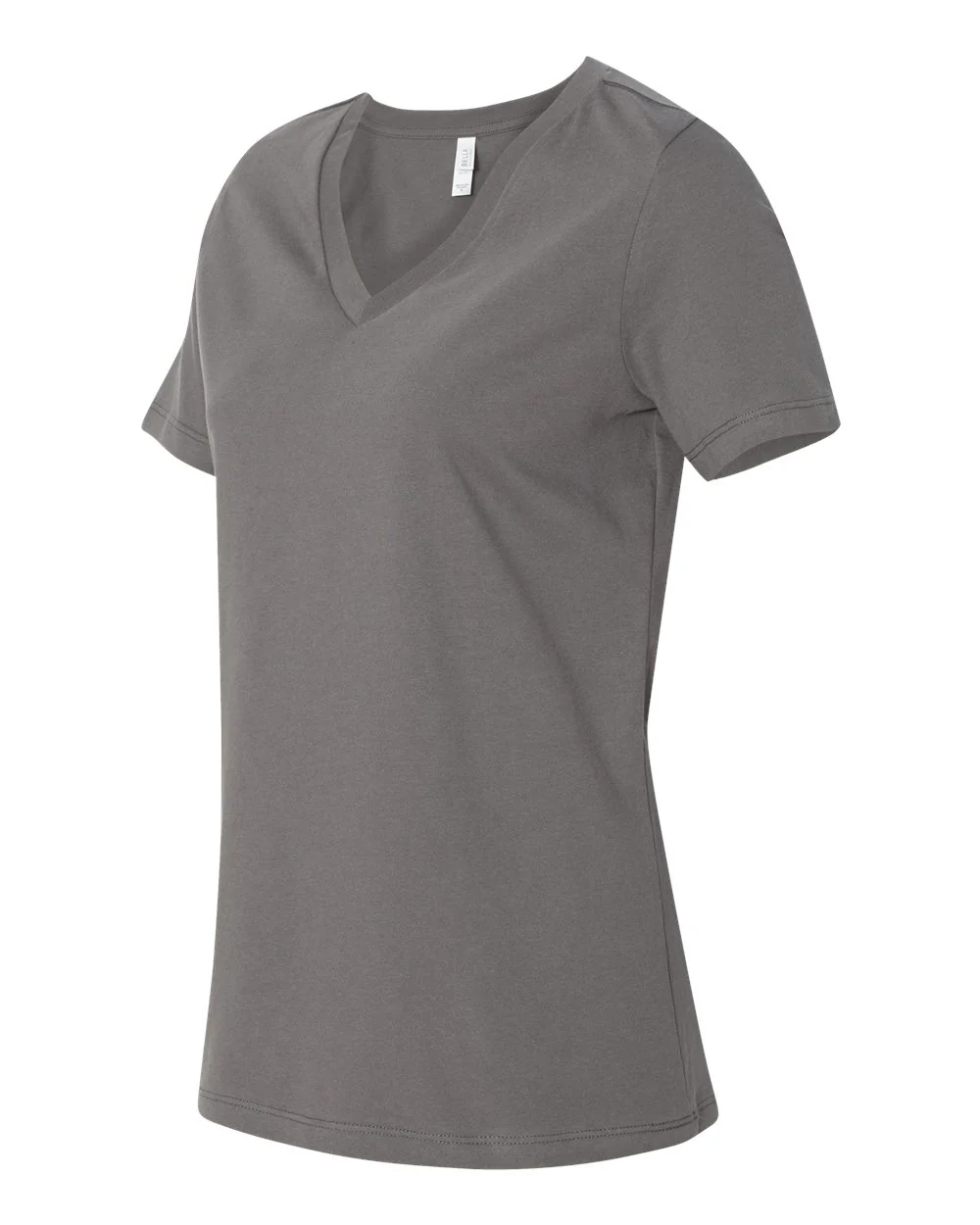 BELLA + CANVAS-6405-Women’s Relaxed Jersey V-Neck Tee - Image 3