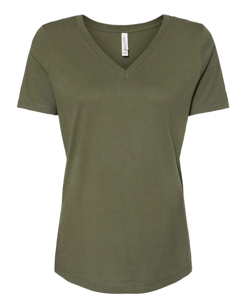 BELLA + CANVAS-6405-Women’s Relaxed Jersey V-Neck Tee - Image 32