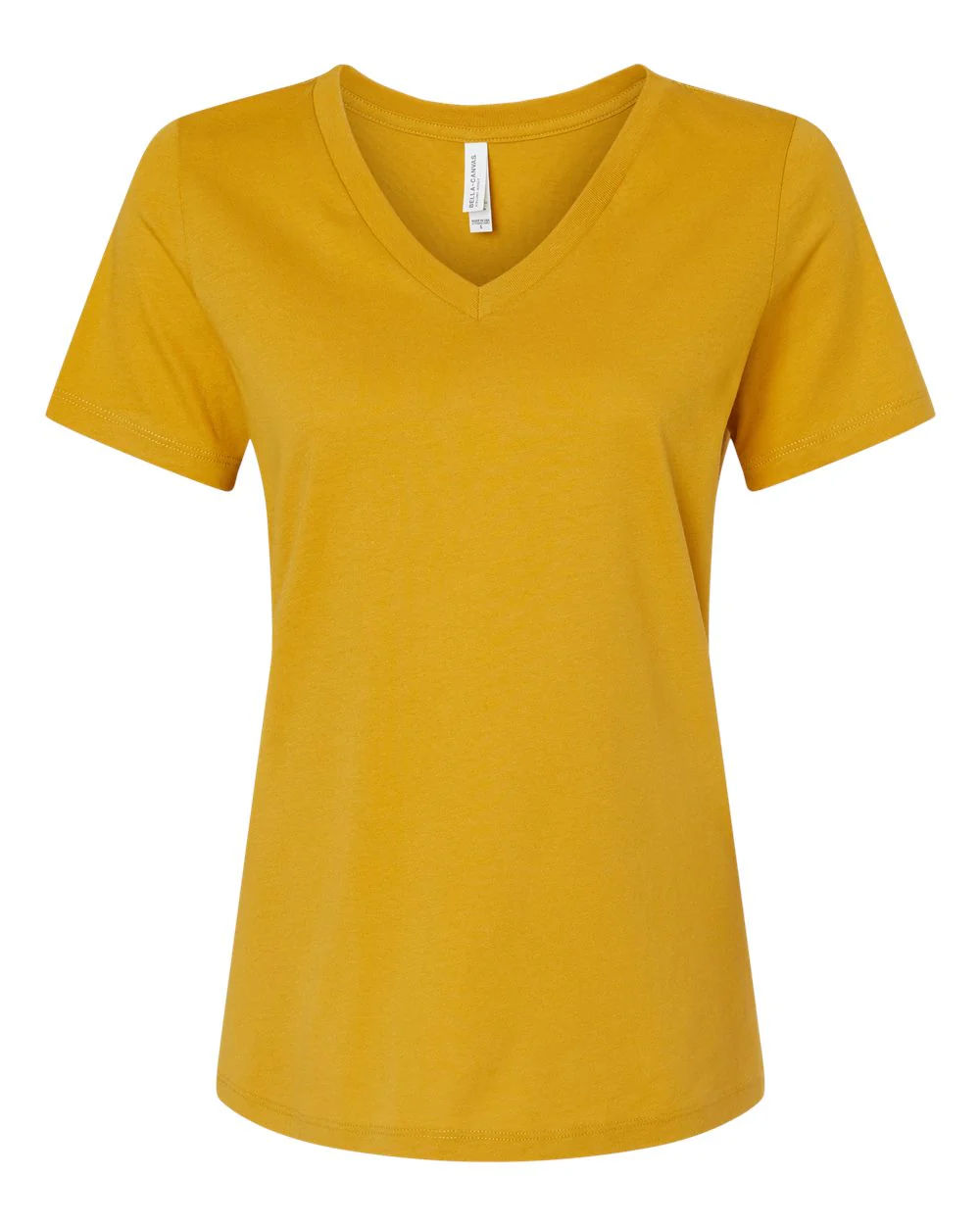 BELLA + CANVAS-6405-Women’s Relaxed Jersey V-Neck Tee - Image 38