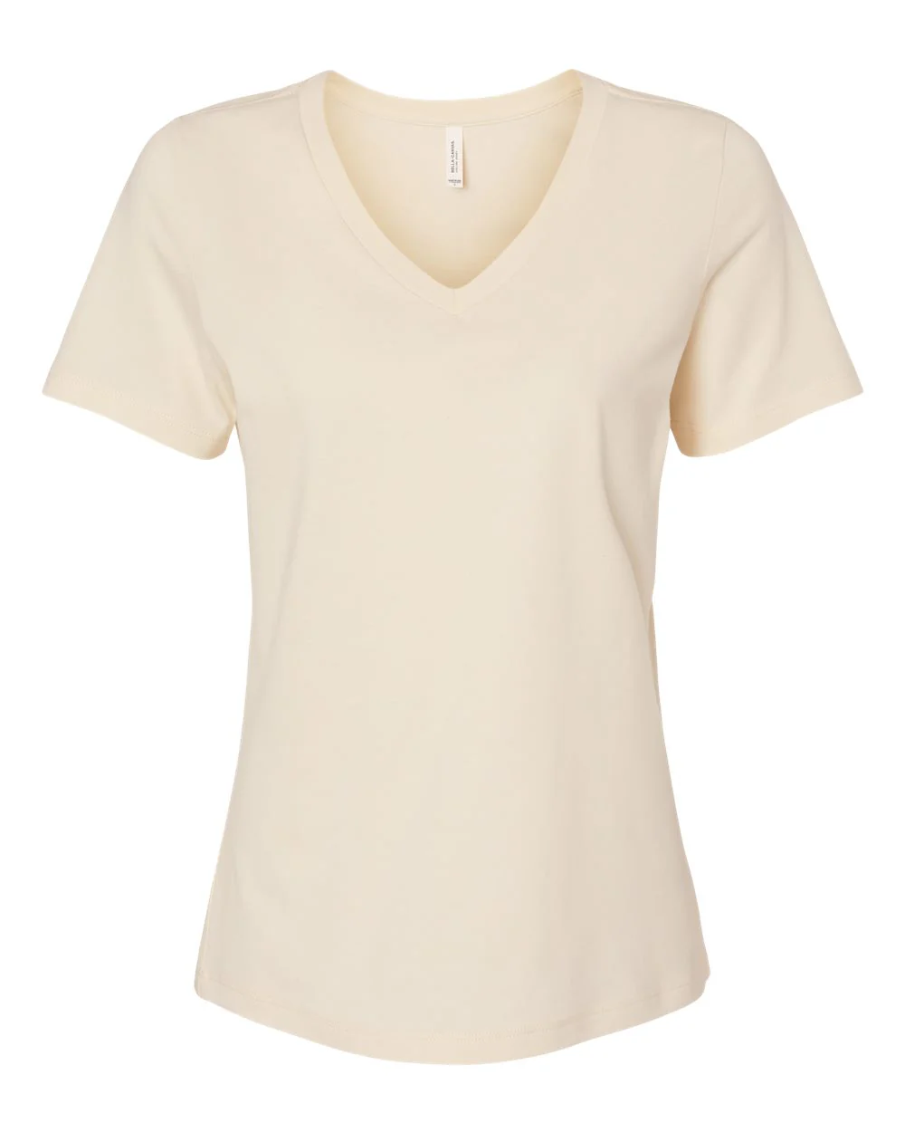 BELLA + CANVAS-6405-Women’s Relaxed Jersey V-Neck Tee - Image 44