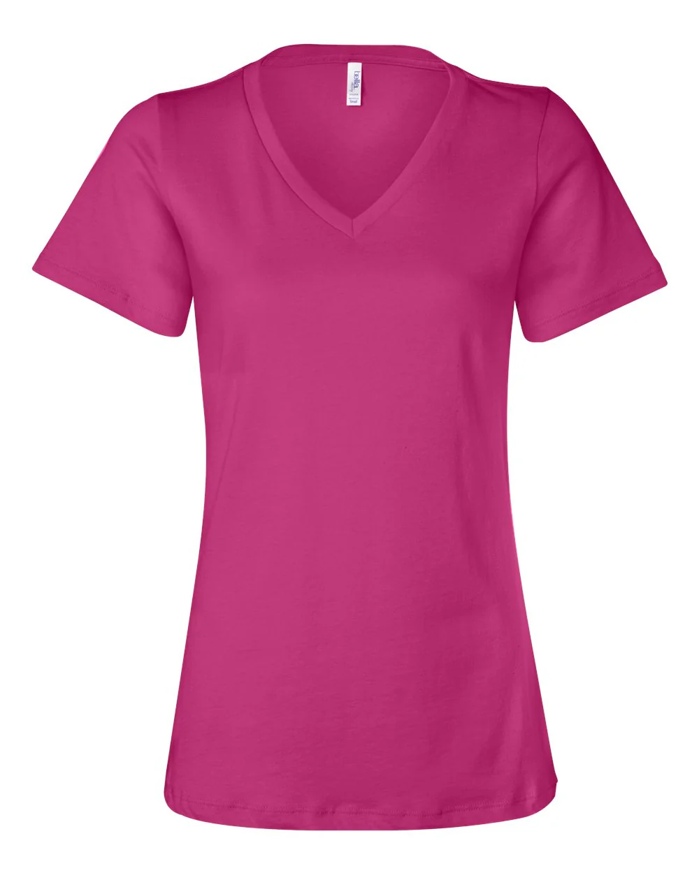 BELLA + CANVAS-6405-Women’s Relaxed Jersey V-Neck Tee - Image 5