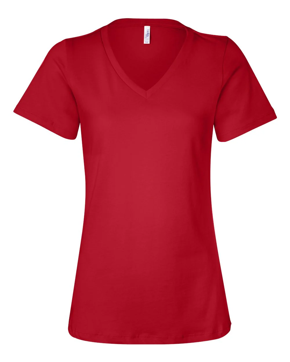 BELLA + CANVAS-6405-Women’s Relaxed Jersey V-Neck Tee - Image 56