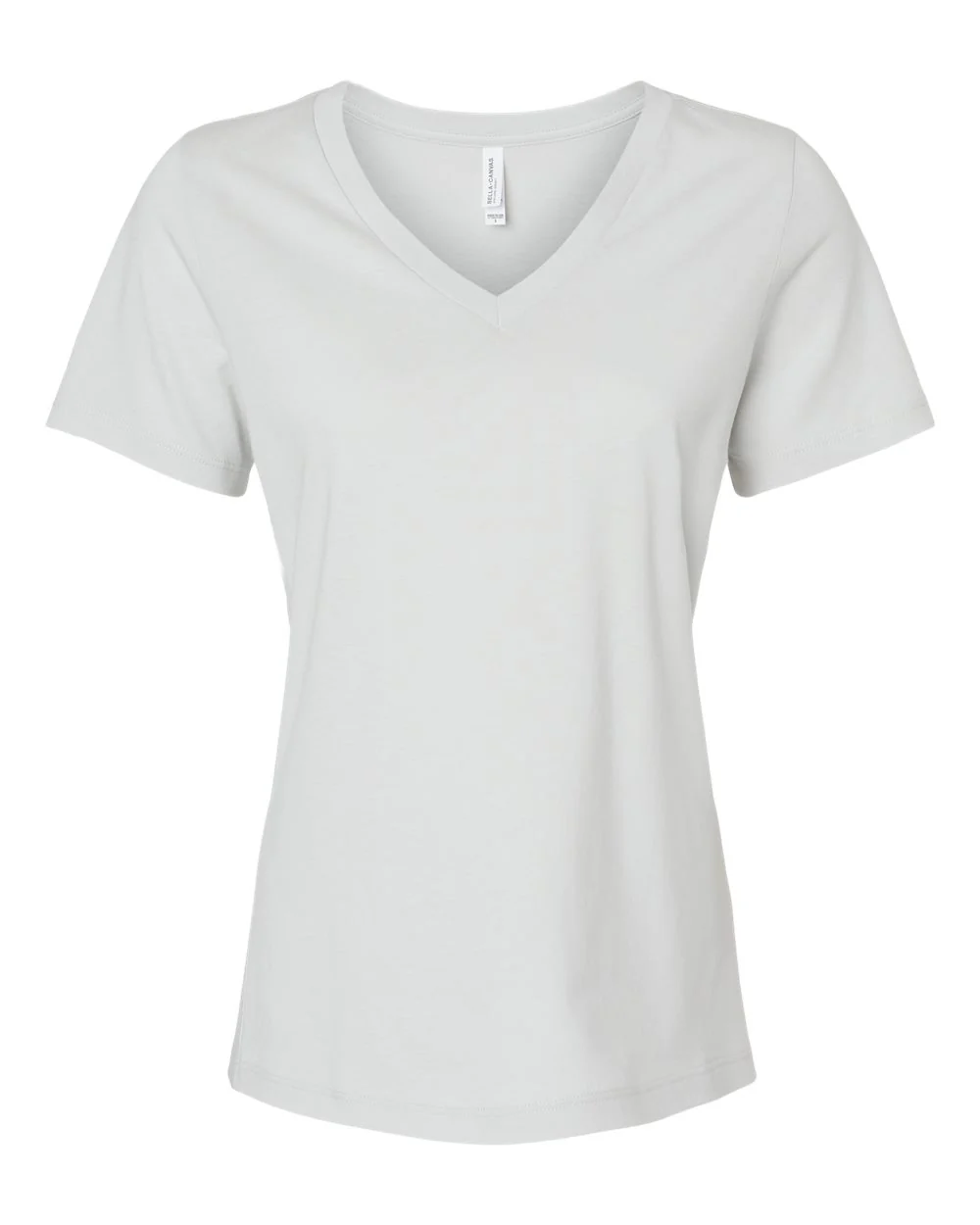 BELLA + CANVAS-6405-Women’s Relaxed Jersey V-Neck Tee - Image 59