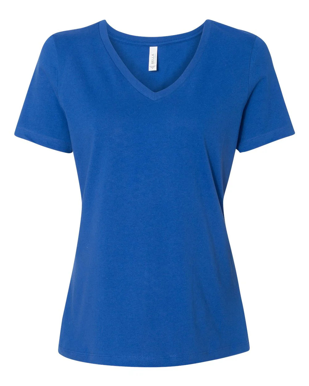 BELLA + CANVAS-6405-Women’s Relaxed Jersey V-Neck Tee - Image 68