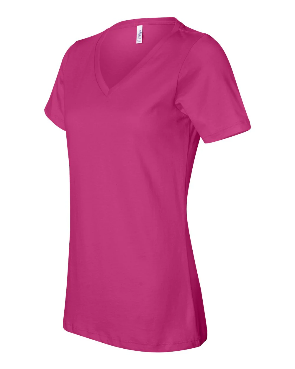 BELLA + CANVAS-6405-Women’s Relaxed Jersey V-Neck Tee - Image 7