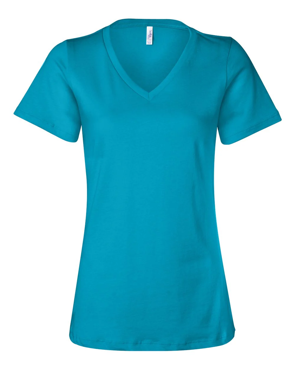 BELLA + CANVAS-6405-Women’s Relaxed Jersey V-Neck Tee - Image 71