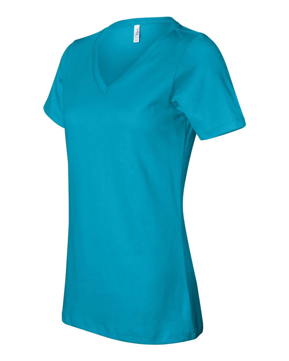 BELLA + CANVAS-6405-Women’s Relaxed Jersey V-Neck Tee - Image 73