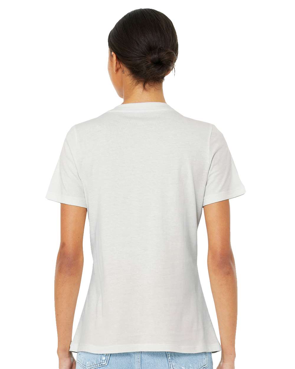 BELLA + CANVAS-6405-Women’s Relaxed Jersey V-Neck Tee - Image 79