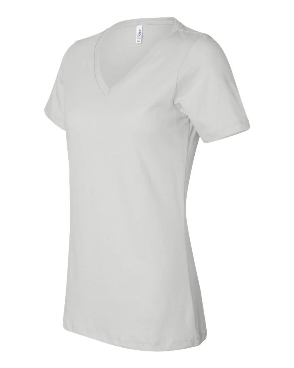 BELLA + CANVAS-6405-Women’s Relaxed Jersey V-Neck Tee - Image 82