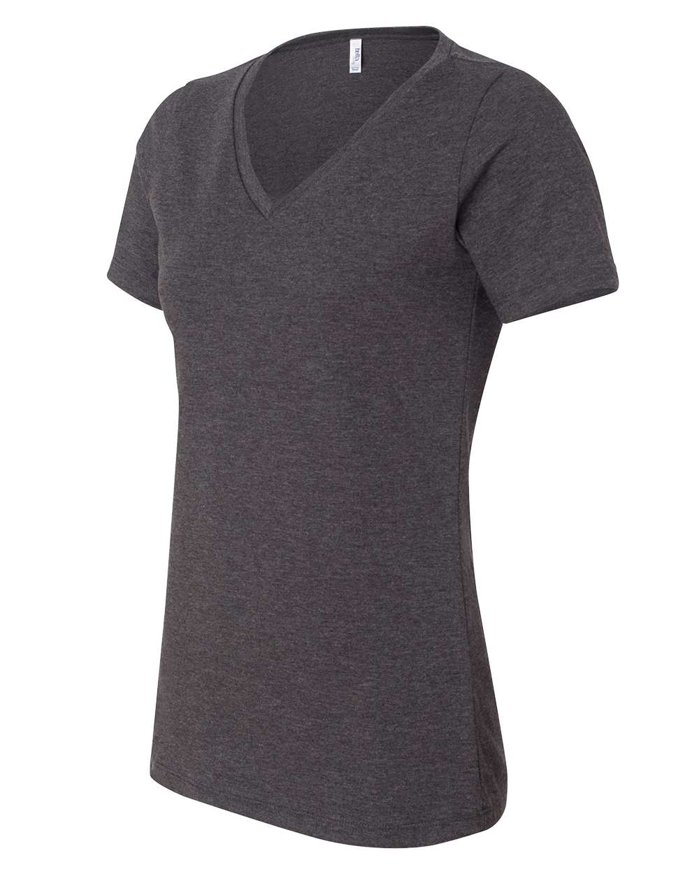 BELLA + CANVAS-6405CVC-Women's Relaxed Heather CVC V-Neck Tee - Image 10