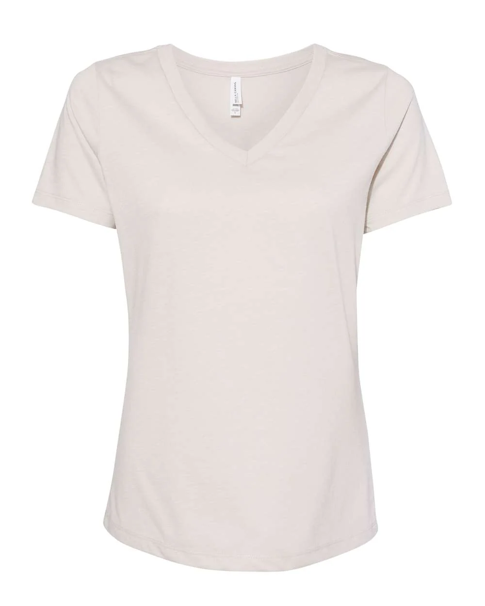 BELLA + CANVAS-6405CVC-Women's Relaxed Heather CVC V-Neck Tee - Image 11