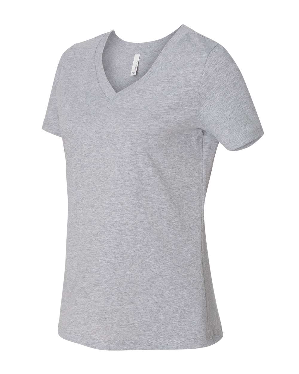BELLA + CANVAS-6405CVC-Women's Relaxed Heather CVC V-Neck Tee - Image 3
