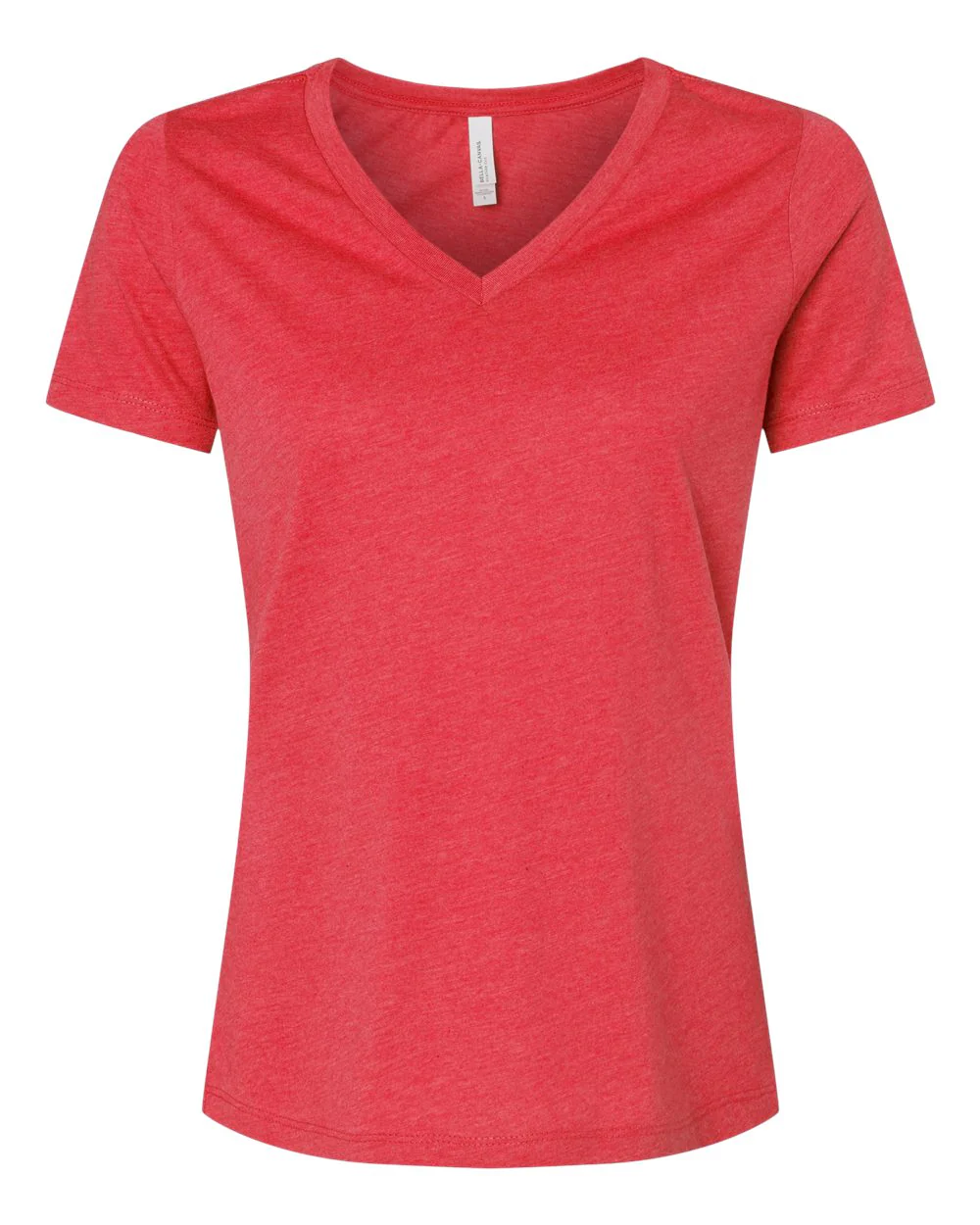 BELLA + CANVAS-6405CVC-Women's Relaxed Heather CVC V-Neck Tee - Image 38
