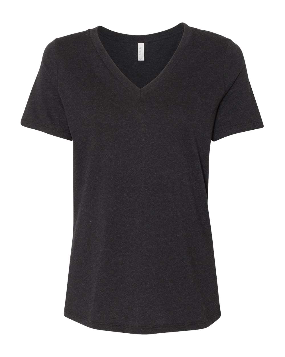 BELLA + CANVAS-6405CVC-Women's Relaxed Heather CVC V-Neck Tee - Image 5