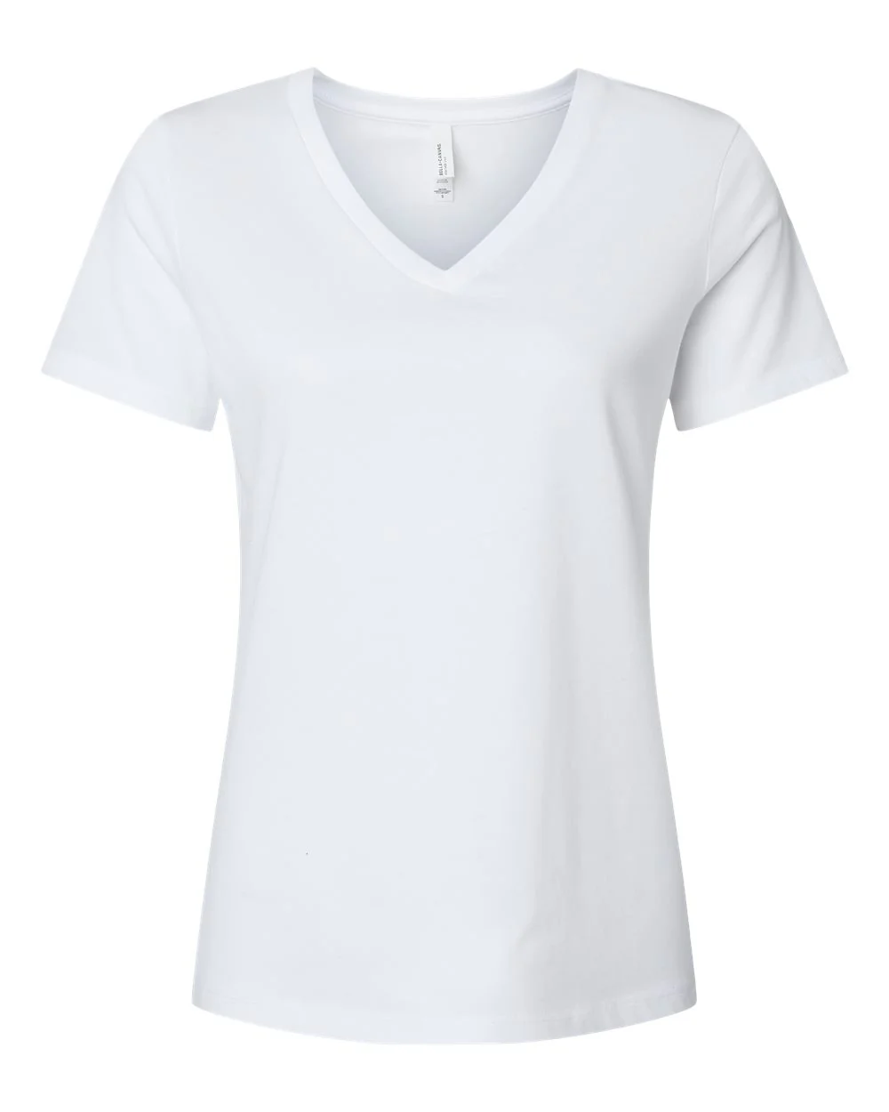 BELLA + CANVAS-6405CVC-Women's Relaxed Heather CVC V-Neck Tee - Image 59