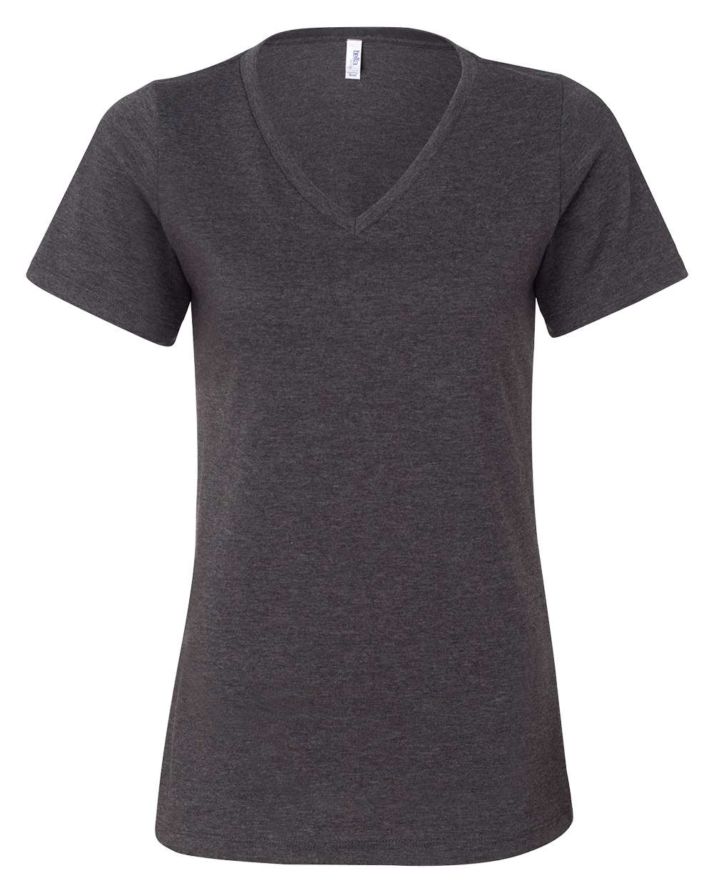 BELLA + CANVAS-6405CVC-Women's Relaxed Heather CVC V-Neck Tee - Image 8