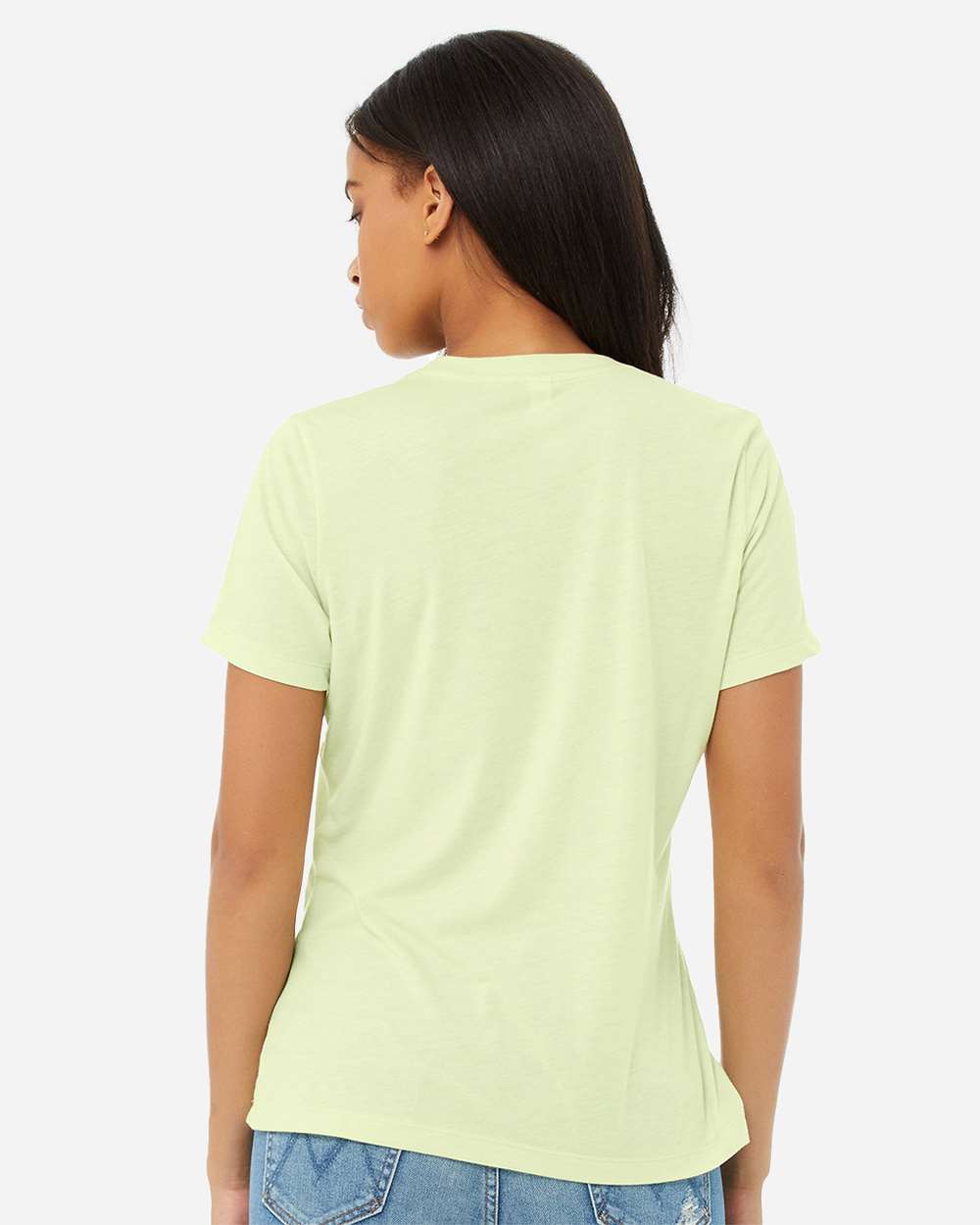 BELLA + CANVAS-6413-Women’s Relaxed Fit Triblend Tee - Image 100