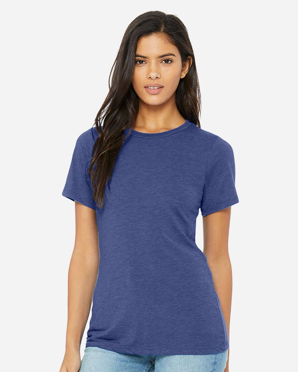 BELLA + CANVAS-6413-Women’s Relaxed Fit Triblend Tee - Image 107