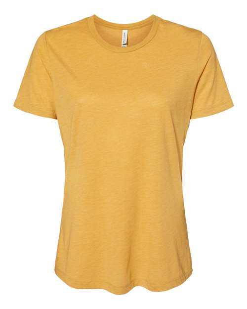BELLA + CANVAS-6413-Women’s Relaxed Fit Triblend Tee - Image 116