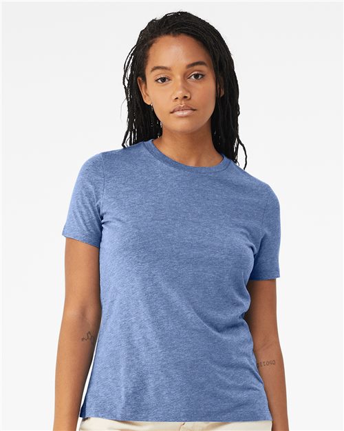 BELLA + CANVAS-6413-Women’s Relaxed Fit Triblend Tee - Image 117