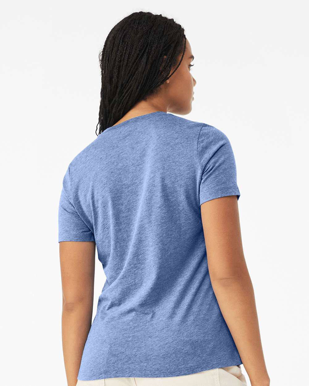 BELLA + CANVAS-6413-Women’s Relaxed Fit Triblend Tee - Image 13