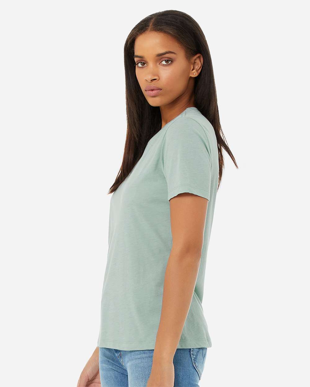 BELLA + CANVAS-6413-Women’s Relaxed Fit Triblend Tee - Image 24